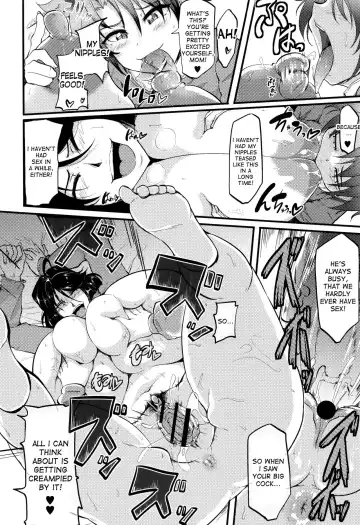 [Matsumoto Katsuya] Jounin Ijou Hahaoya Miman | More than a Lover, Less than a Mother Fhentai - Page 16