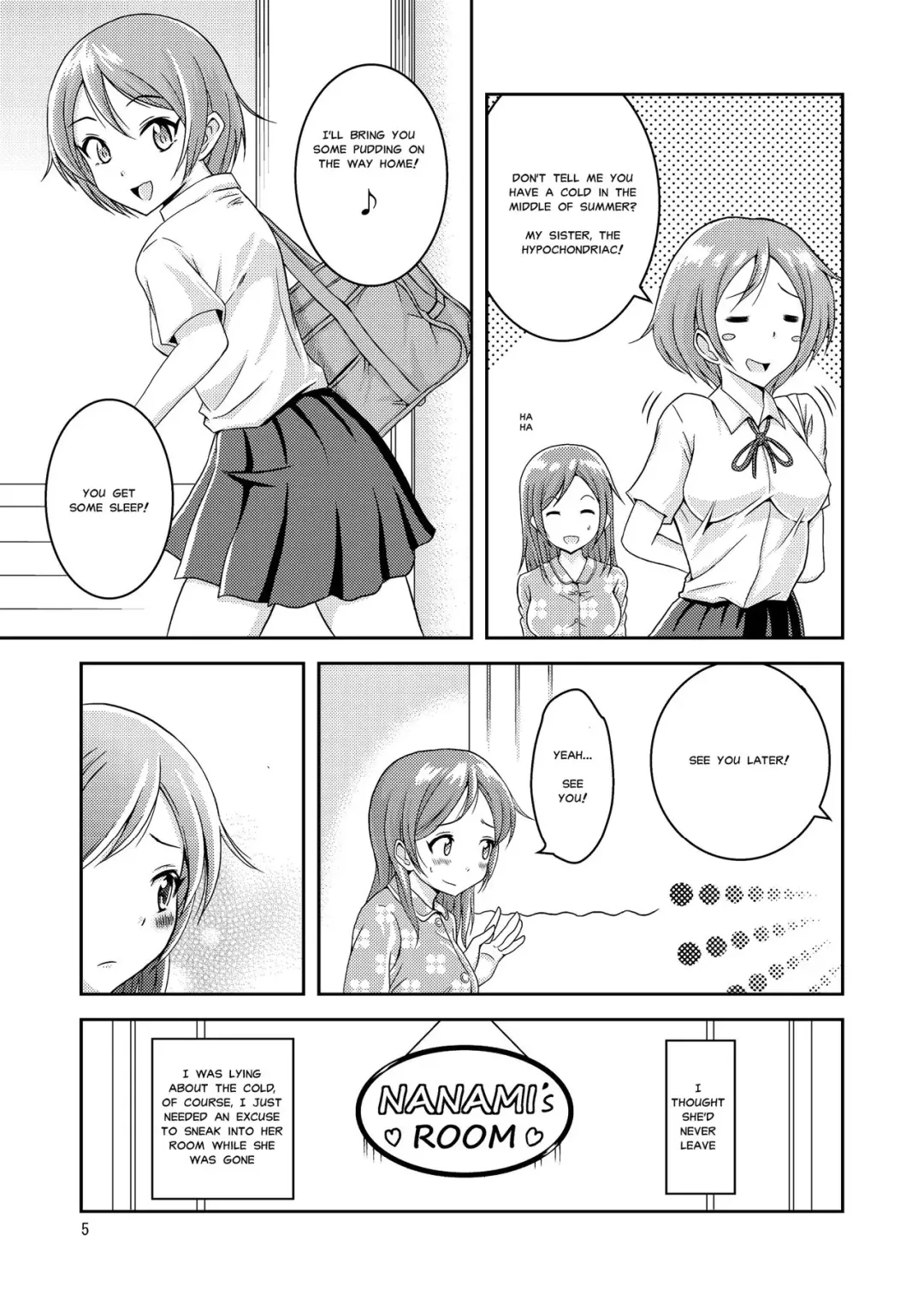 [Yuzu Ramune] Hentai Roshutsu Shimai | Abnormal Naked Sisters Fhentai - Page 6
