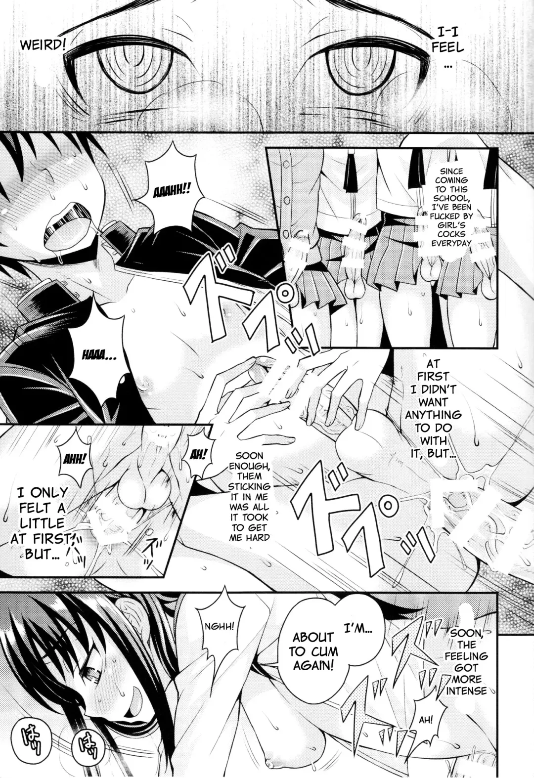 [Kanbayashi Takaki] Futanari Joshi to Gyaku Anal Gakkou Seikatsu Fhentai - Page 17