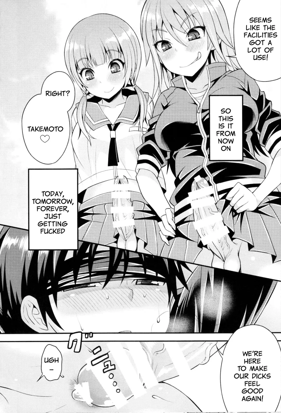 [Kanbayashi Takaki] Futanari Joshi to Gyaku Anal Gakkou Seikatsu Fhentai - Page 22