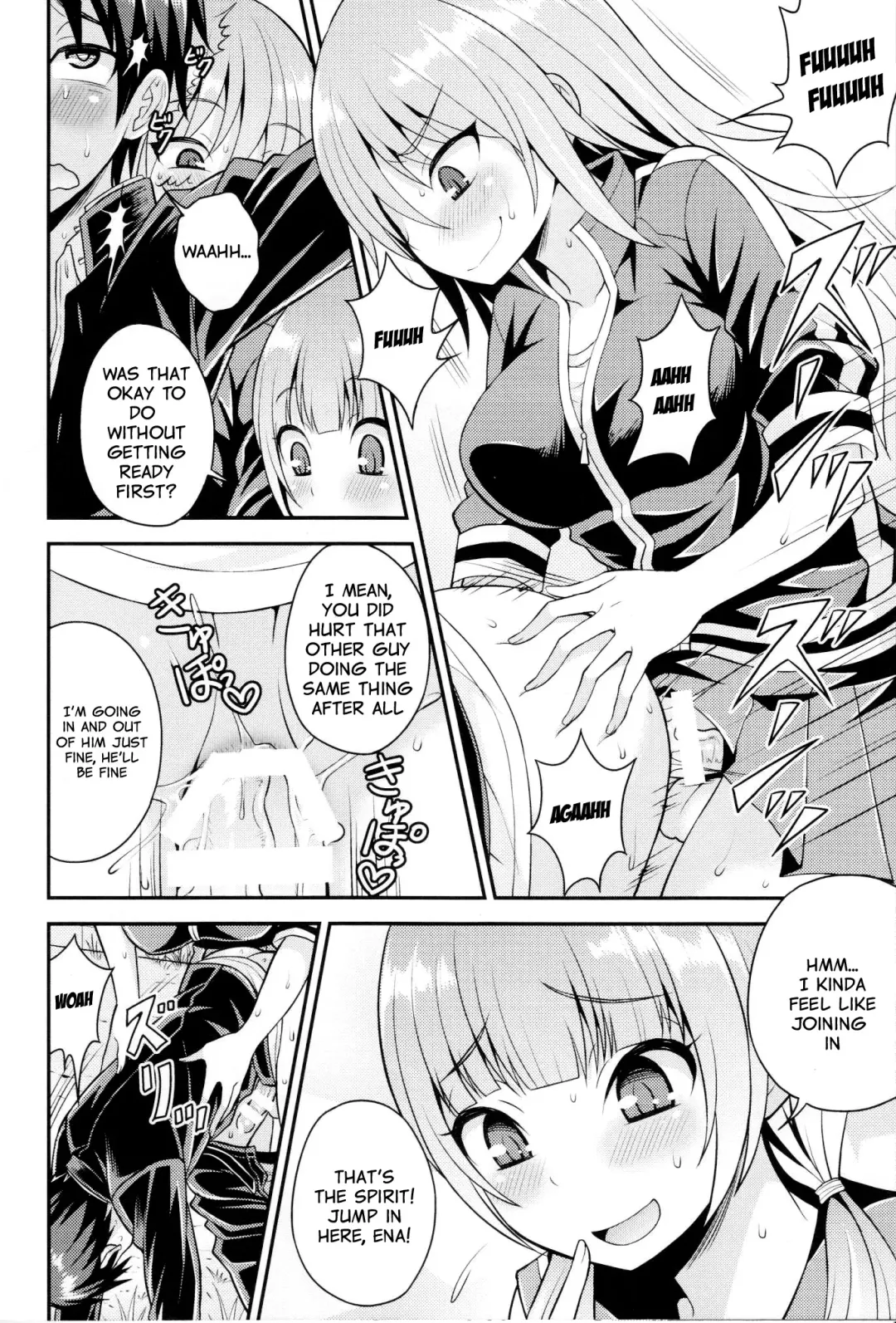 [Kanbayashi Takaki] Futanari Joshi to Gyaku Anal Gakkou Seikatsu Fhentai - Page 4