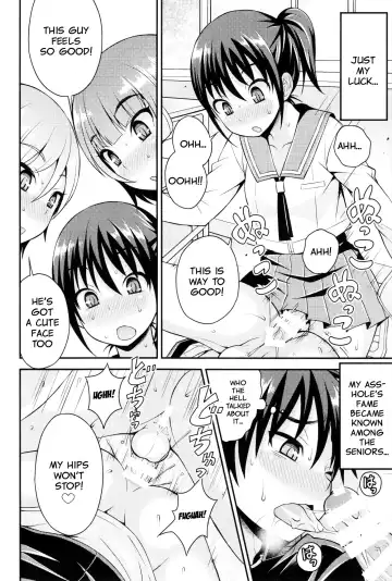 [Kanbayashi Takaki] Futanari Joshi to Gyaku Anal Gakkou Seikatsu Fhentai - Page 10