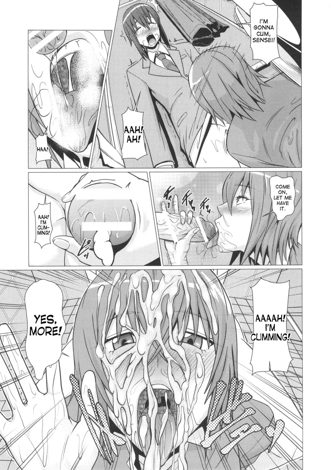 [Shinkuu Tatsuya] Yokoshima Sensei Bokutachi no Seieki o Zenshin de Uketomete Kudasai!! Fhentai - Page 6