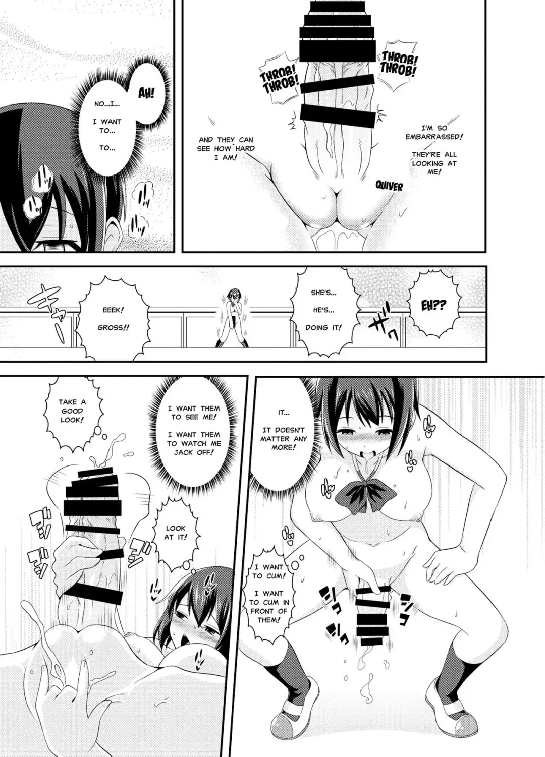 [Yuzu Ramune] Futanari Roshutsu JK desu ga? | What If I'm A Naked Futanari?? Fhentai - Page 20