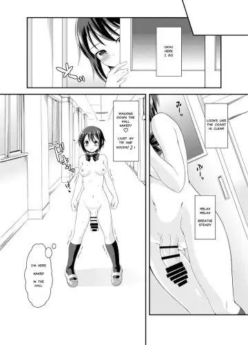 [Yuzu Ramune] Futanari Roshutsu JK desu ga? | What If I'm A Naked Futanari?? Fhentai - Page 7