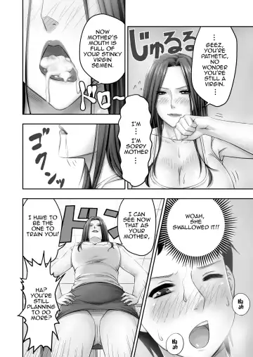 [Seibee] Moto Gravure Idol no Kaachan ni Fudeoroshi Sareta | Losing my Virginity to my Mother the Former Swimsuit Model Fhentai - Page 13