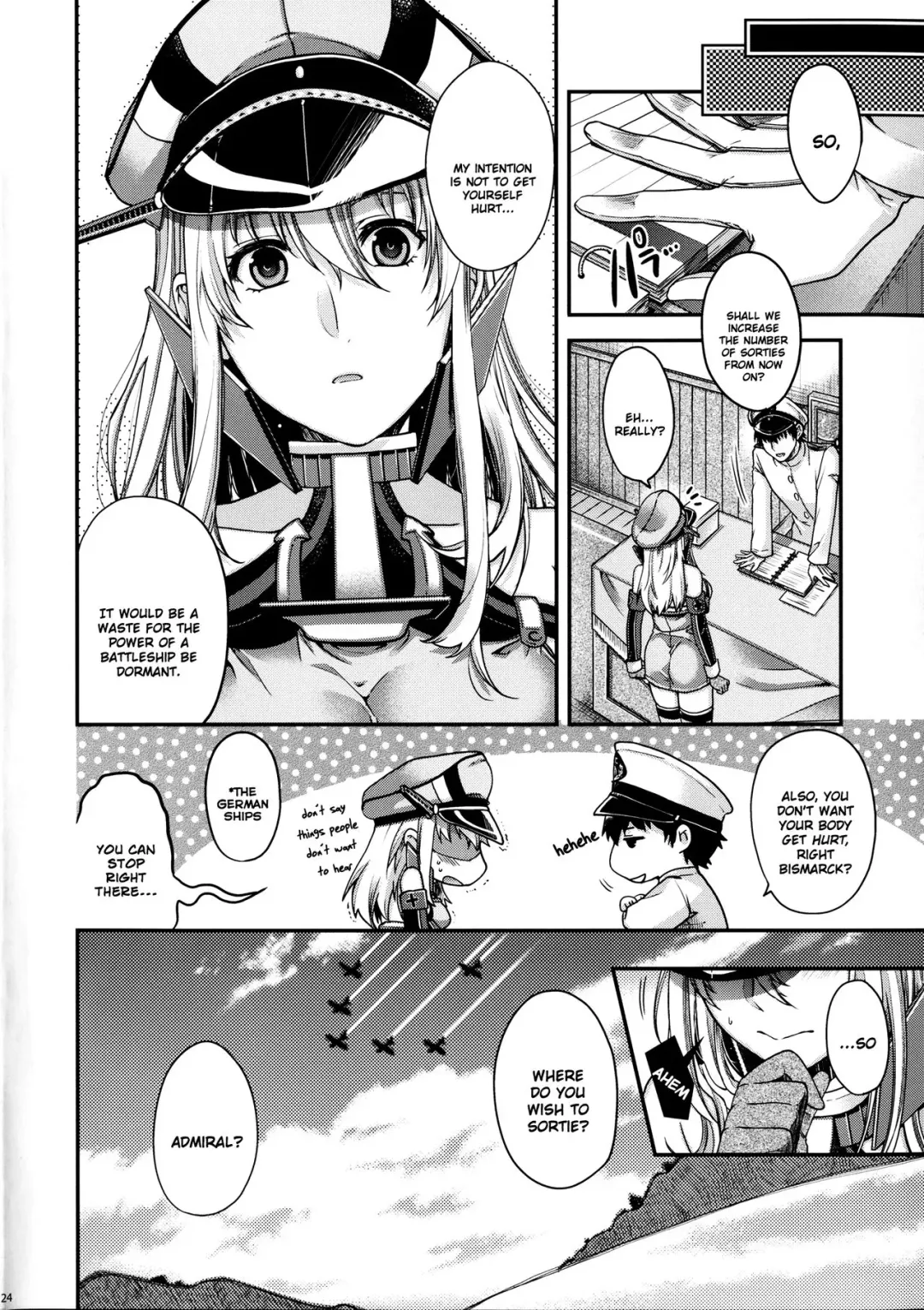 [Hiyoshi Hana] Admiral!!! + Omake Paper Fhentai - Page 24