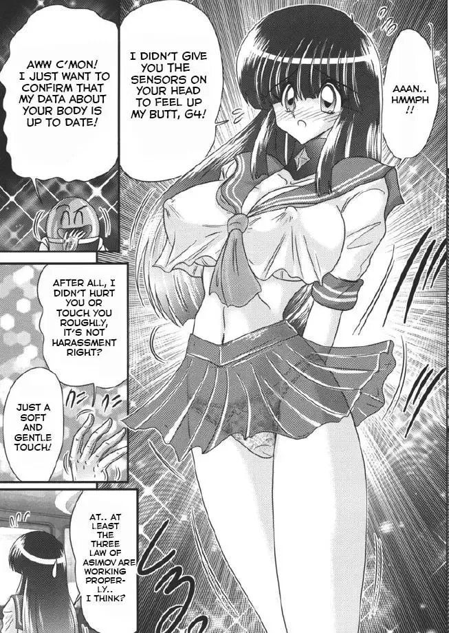 [Kamitou Masaki] Sailor Fuku ni Chiren Robo Yokubou Kairo | Sailor uniform girl and the perverted robot Ch. 1 Fhentai - Page 8