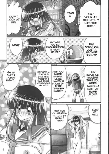 [Kamitou Masaki] Sailor Fuku ni Chiren Robo Yokubou Kairo | Sailor uniform girl and the perverted robot Ch. 1 Fhentai - Page 12