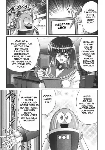 [Kamitou Masaki] Sailor Fuku ni Chiren Robo Yokubou Kairo | Sailor uniform girl and the perverted robot Ch. 1 Fhentai - Page 3