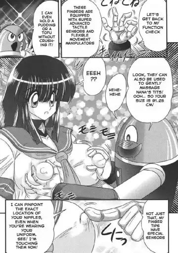 [Kamitou Masaki] Sailor Fuku ni Chiren Robo Yokubou Kairo | Sailor uniform girl and the perverted robot Ch. 1 Fhentai - Page 5