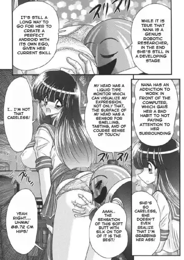 [Kamitou Masaki] Sailor Fuku ni Chiren Robo Yokubou Kairo | Sailor uniform girl and the perverted robot Ch. 1 Fhentai - Page 7