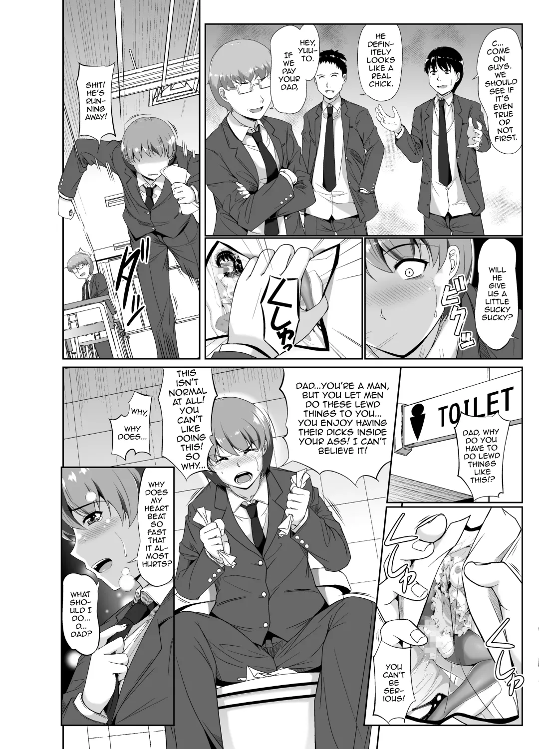 Papa, Boku no Onna ni Natte Fhentai - Page 7