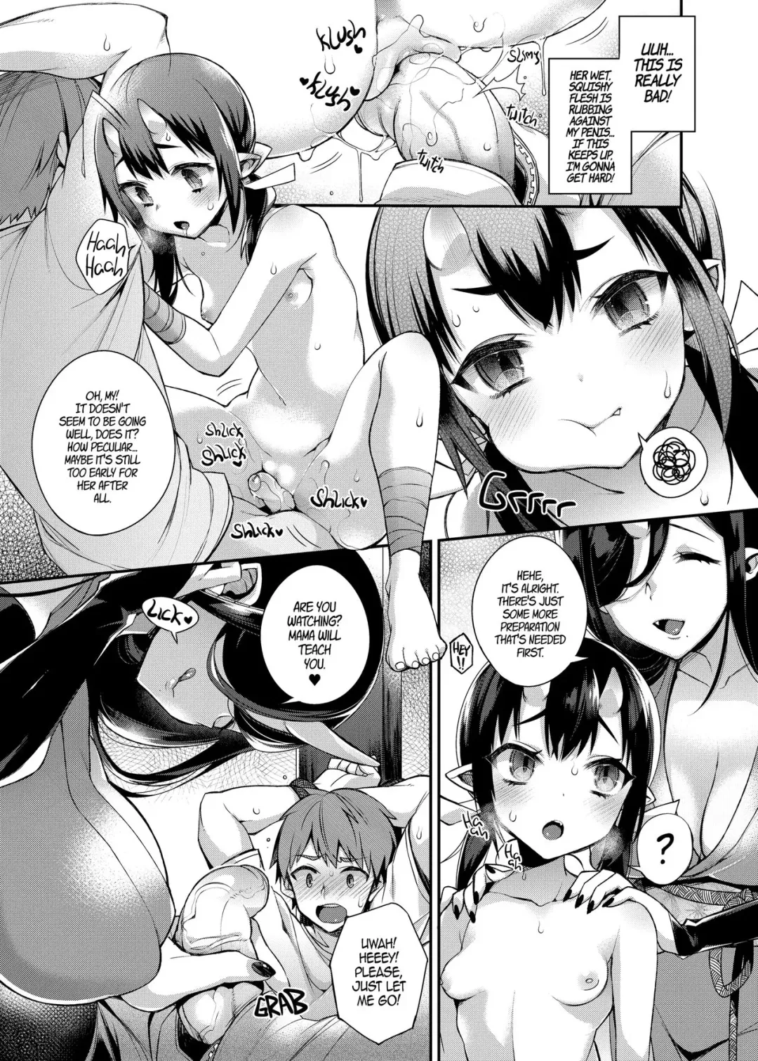 [Shindou] Oni no Oyako wa Hito no Osu to Kozukuri ga Shitai ~Musume Hen~ Fhentai - Page 12