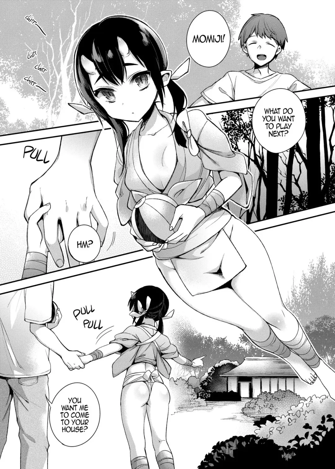 [Shindou] Oni no Oyako wa Hito no Osu to Kozukuri ga Shitai ~Musume Hen~ Fhentai - Page 4
