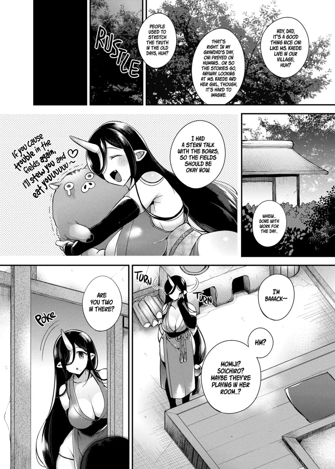 [Shindou] Oni no Oyako wa Hito no Osu to Kozukuri ga Shitai ~Musume Hen~ Fhentai - Page 6