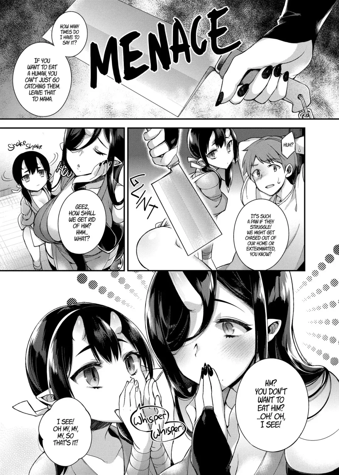[Shindou] Oni no Oyako wa Hito no Osu to Kozukuri ga Shitai ~Musume Hen~ Fhentai - Page 8