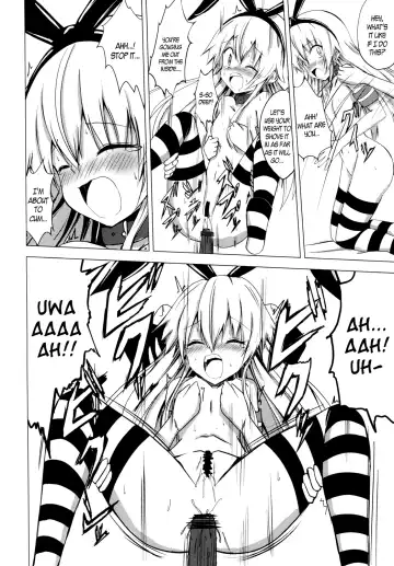 [Aikawa Ryou] Kuubo Wo-Kyuu-chan no Shimakaze Yuri Dorei Choukyou ~Anal Kaihatsu Hen~ | Standard Carrier Wo-Class Shimakaze's Yuri Slave Training ~Anal Development~ Fhentai - Page 19