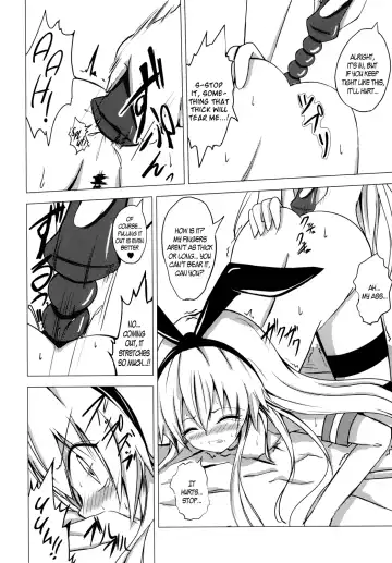 [Aikawa Ryou] Kuubo Wo-Kyuu-chan no Shimakaze Yuri Dorei Choukyou ~Anal Kaihatsu Hen~ | Standard Carrier Wo-Class Shimakaze's Yuri Slave Training ~Anal Development~ Fhentai - Page 7