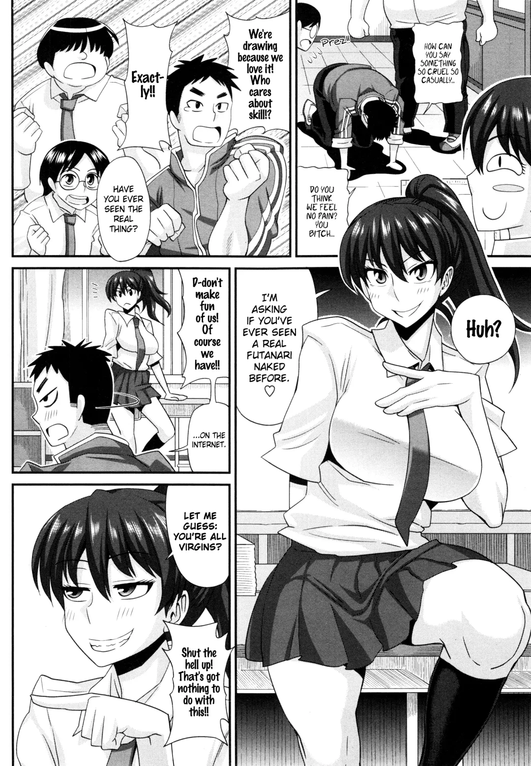 [Kurenai Yuuji] FutaKyo! ~Futanari Kyouko-chan~ Fhentai - Page 8