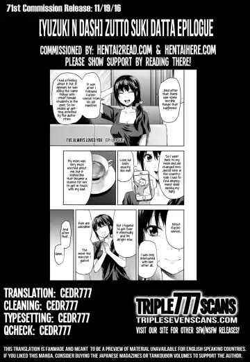[Yuzuki N Dash] Zutto Suki Datta Epilogue Fhentai - Page 5
