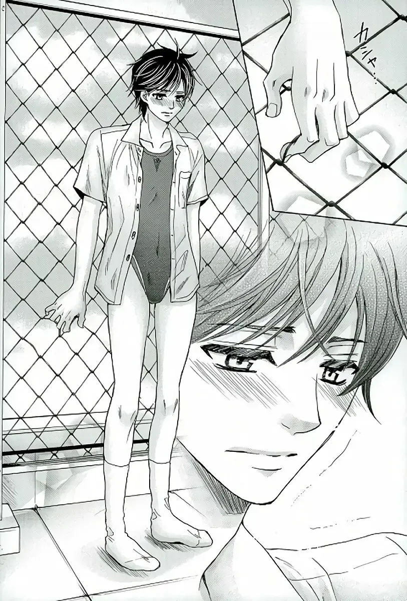 [Kamon Saeko] Fence Goshi no Mizugi Fhentai - Page 9