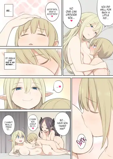 [Nora Higuma] Toraware Yuusha to Maou (Onna) to Elf  | A Hero Taken Prisoner Meets the Demon Queen and Her Elf Fhentai - Page 32