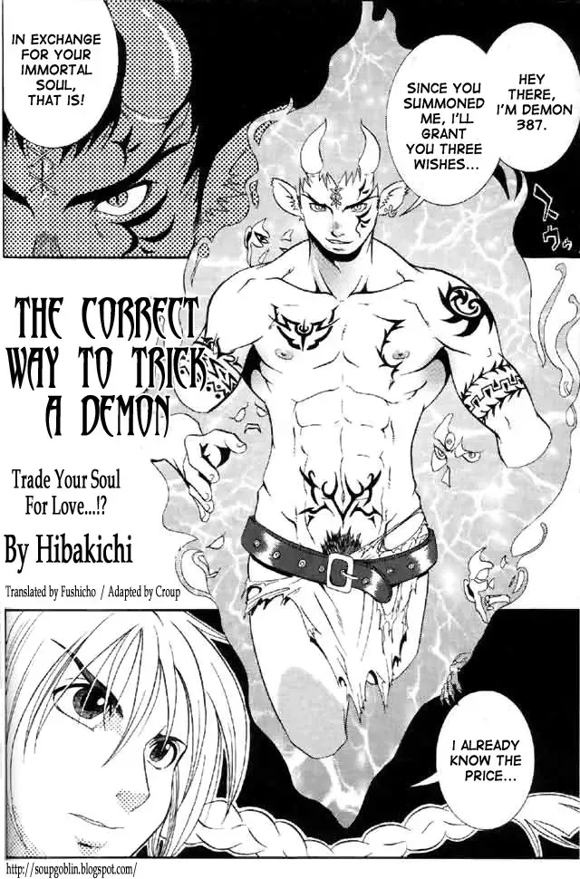 [Hibakichi] Tadashii Akuma no Damashi Kata. | The Correct Way To Trick A Demon. Fhentai - Page 2