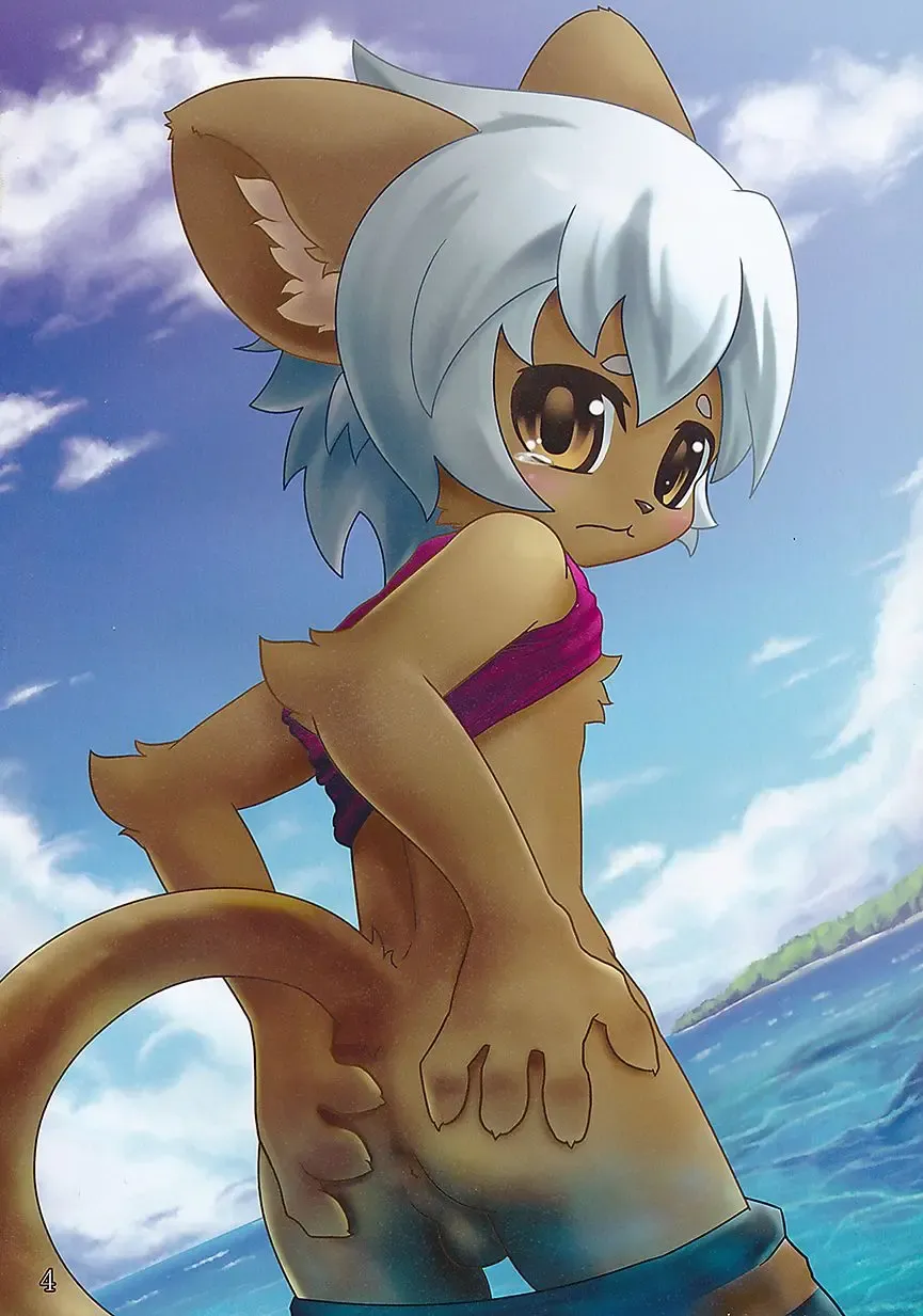 [Manmosu Marimo - Marimo - Rate] Kasshoku Ginpatsu Shiri no Maki Fhentai - Page 3