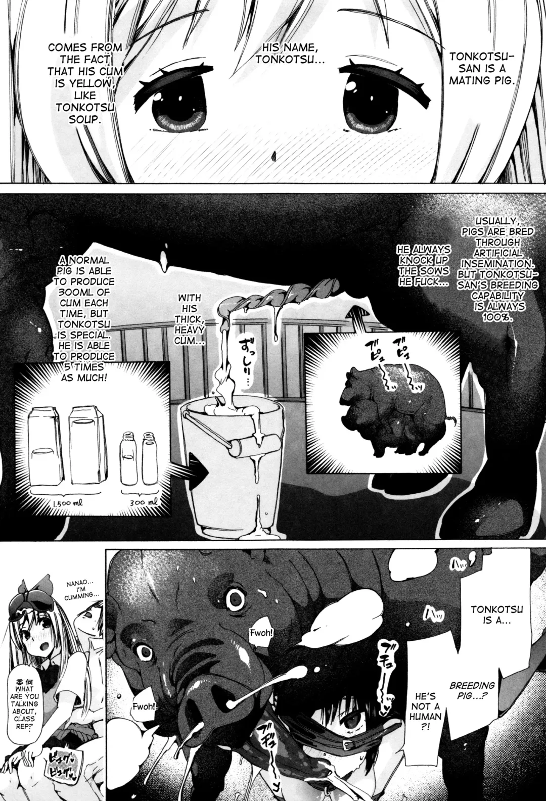 [Chikiko] Juukan Yokubou Kanaete Ageru yo! | I'll Grant Your Bestiality Fantasy! Ch. 1-2 Fhentai - Page 39