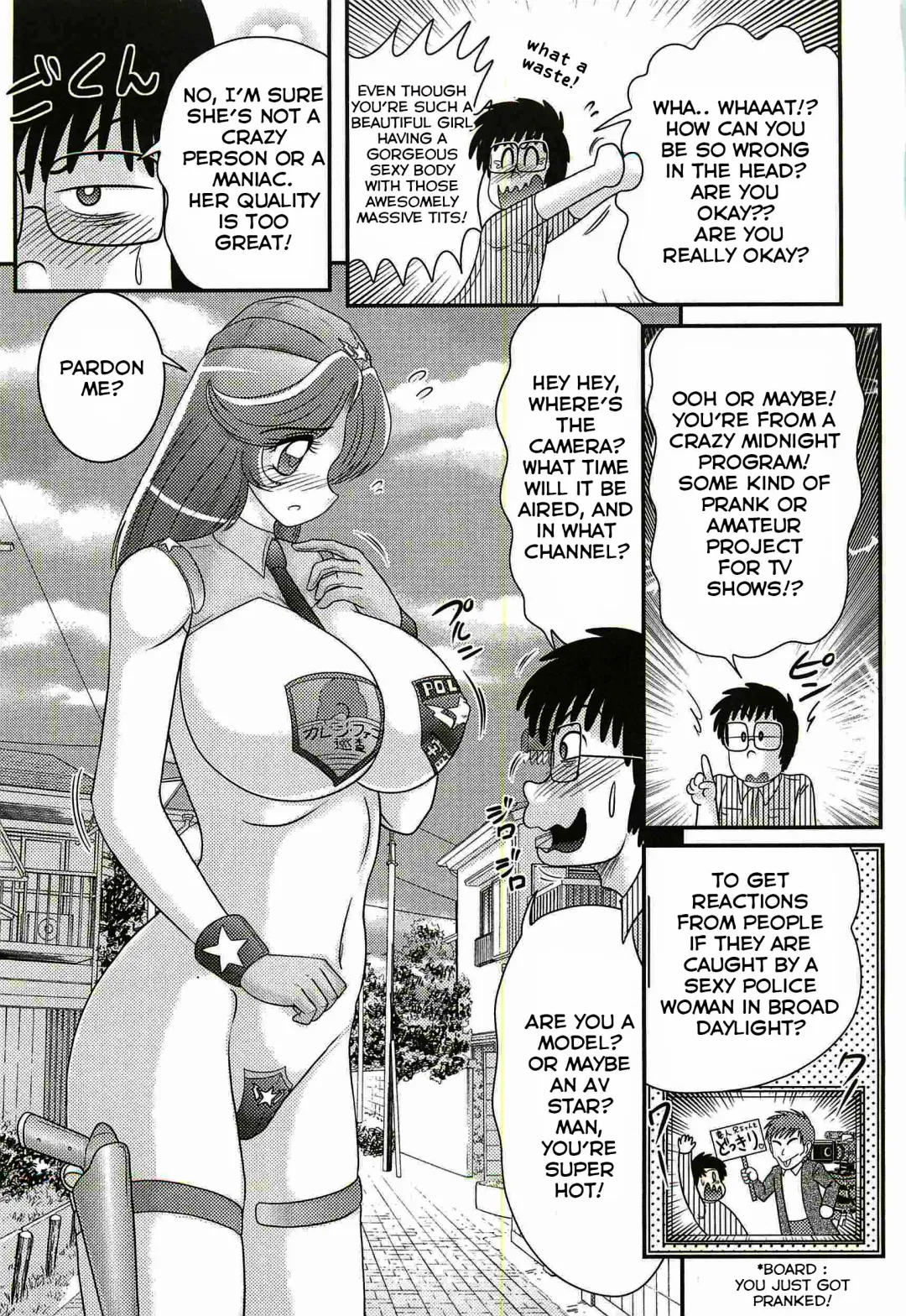 [Kamitou Masaki] Uchuu Fukei Karen Junsa -Kouzen Waisetsu- | Space Police Karen Ch. 1 Fhentai - Page 11