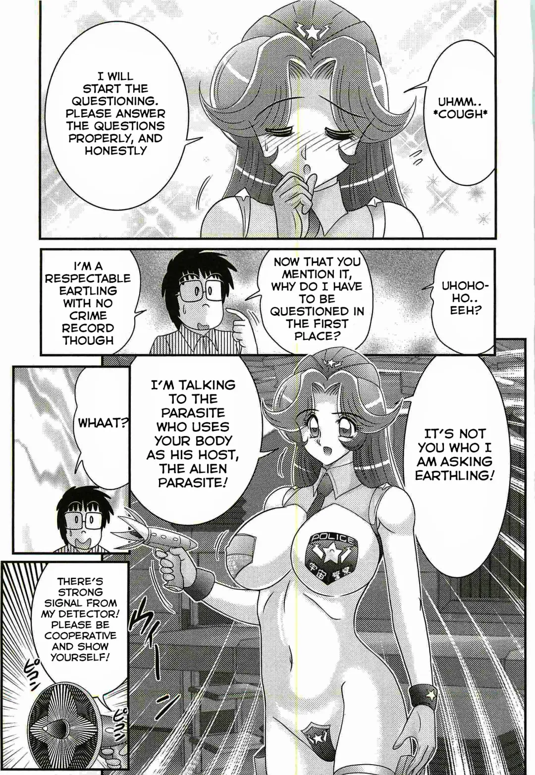 [Kamitou Masaki] Uchuu Fukei Karen Junsa -Kouzen Waisetsu- | Space Police Karen Ch. 1 Fhentai - Page 19