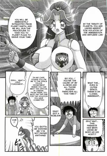[Kamitou Masaki] Uchuu Fukei Karen Junsa -Kouzen Waisetsu- | Space Police Karen Ch. 1 Fhentai - Page 21
