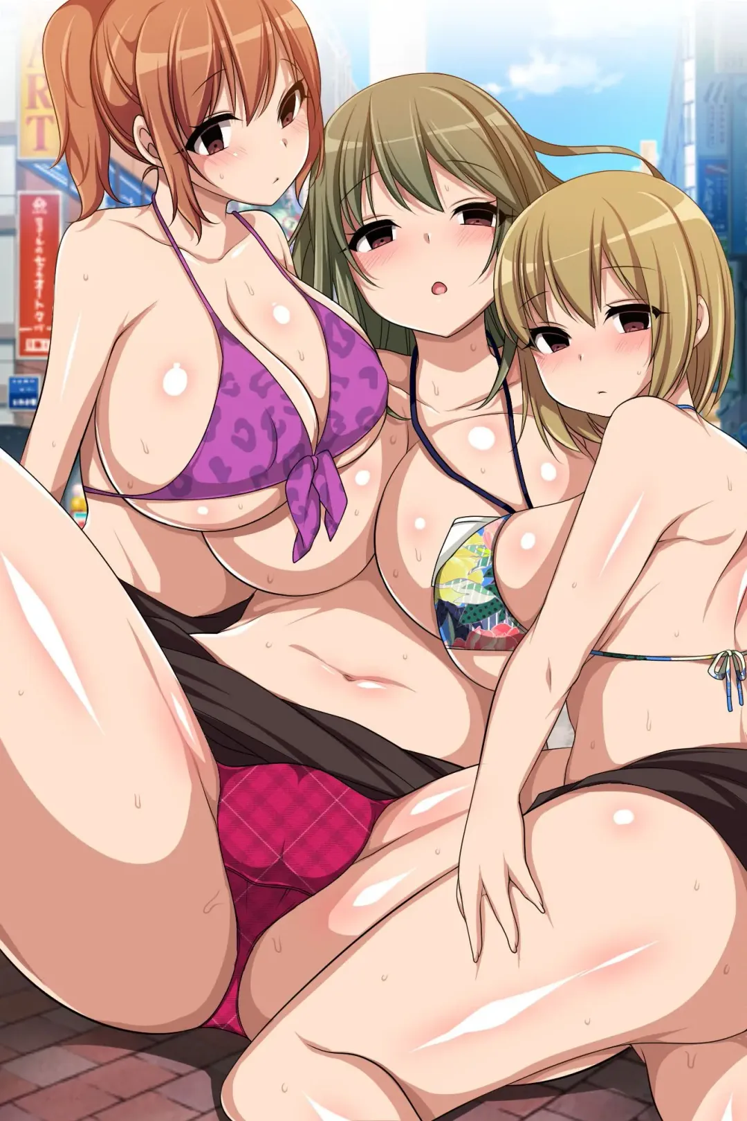 [Konecha] Stop! Machinaka no Onna wo Jikan Teishi de Yaritai Houdai Fhentai - Page 52