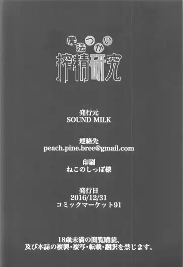 [Otochichi] Mahou Tsukai Sakusei Kenkyuu Fhentai - Page 18