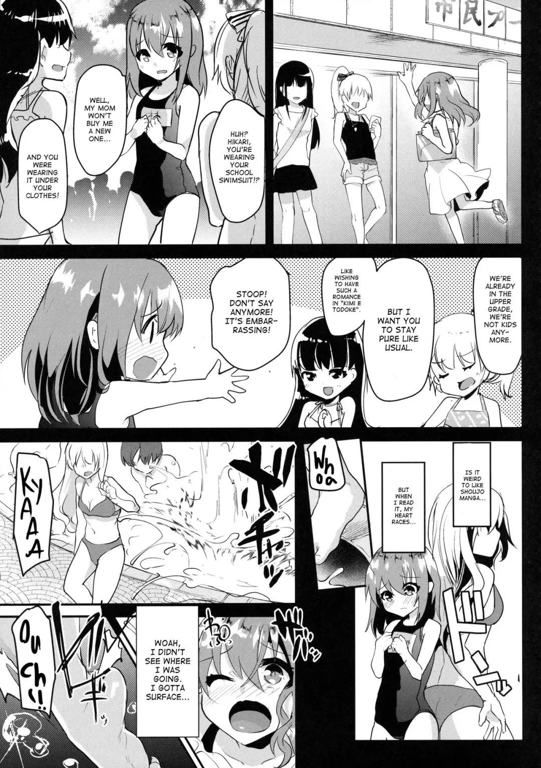 [Shimaji] Junjou Sukumizu JS Osocchaimashita. | I Raped A Pure Girl In Swimsuits. Fhentai - Page 22