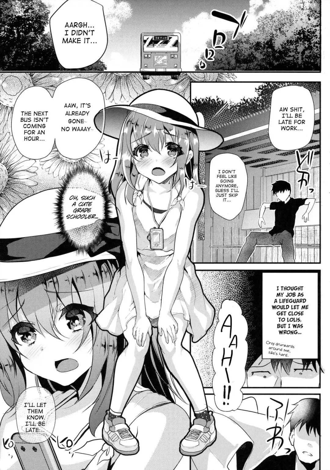 [Shimaji] Junjou Sukumizu JS Osocchaimashita. | I Raped A Pure Girl In Swimsuits. Fhentai - Page 4
