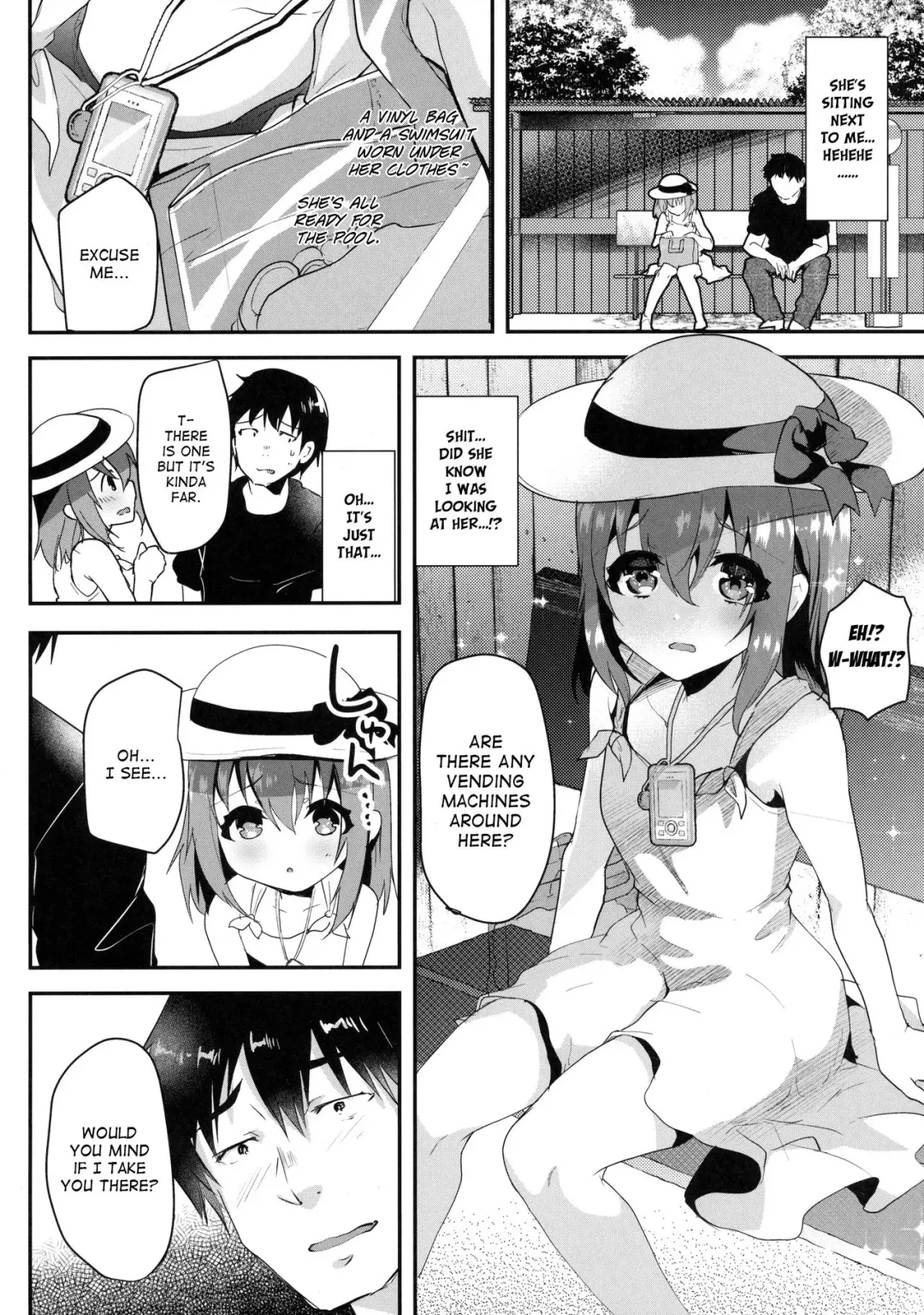 [Shimaji] Junjou Sukumizu JS Osocchaimashita. | I Raped A Pure Girl In Swimsuits. Fhentai - Page 5