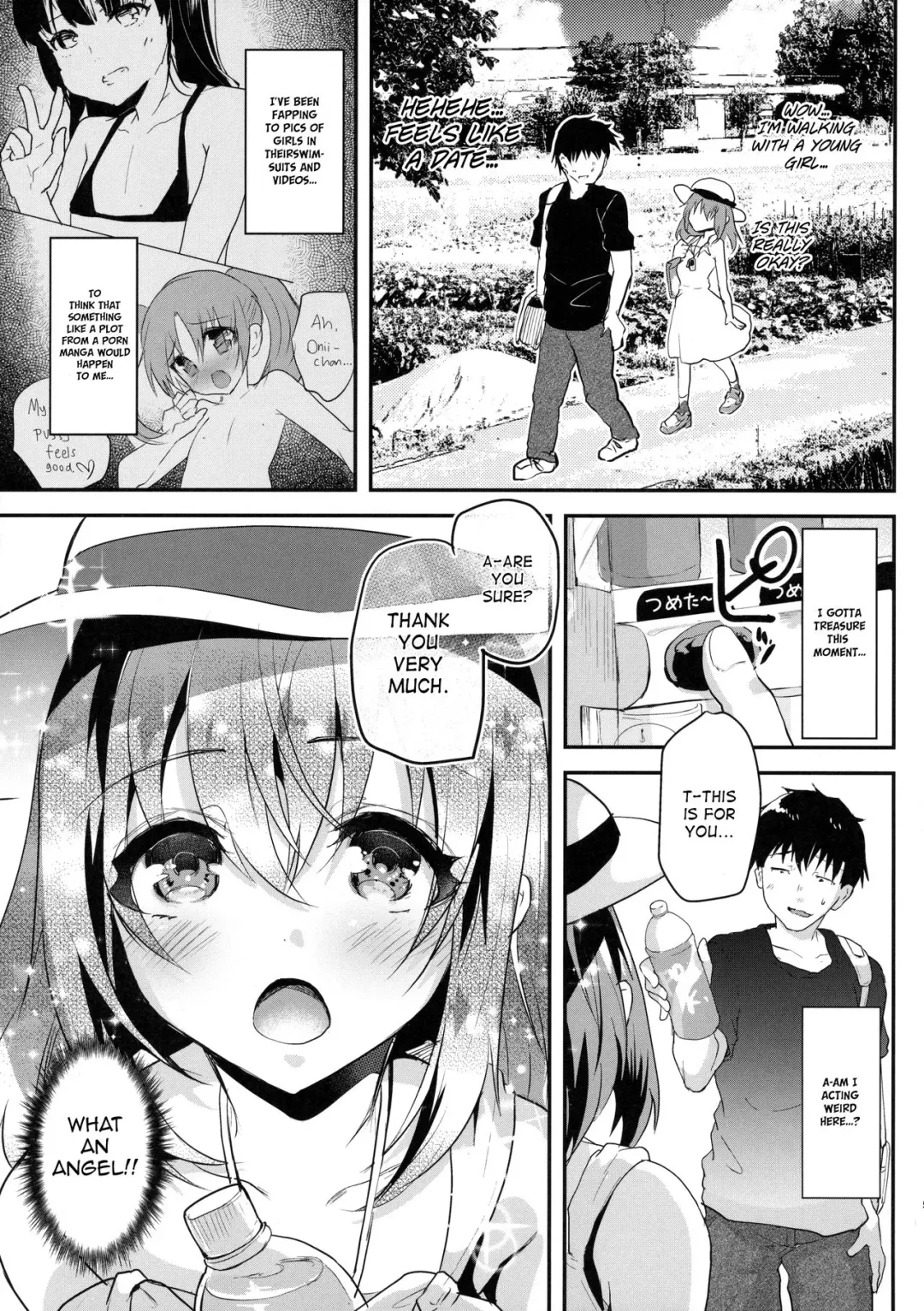 [Shimaji] Junjou Sukumizu JS Osocchaimashita. | I Raped A Pure Girl In Swimsuits. Fhentai - Page 6