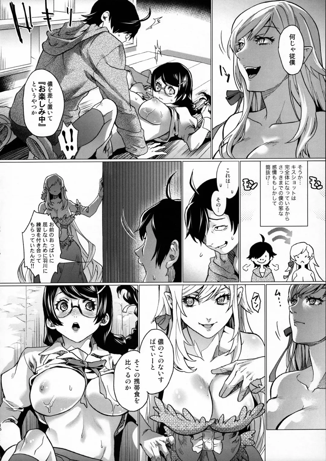 [Sage Joh] Chichimonogatari Fhentai - Page 15