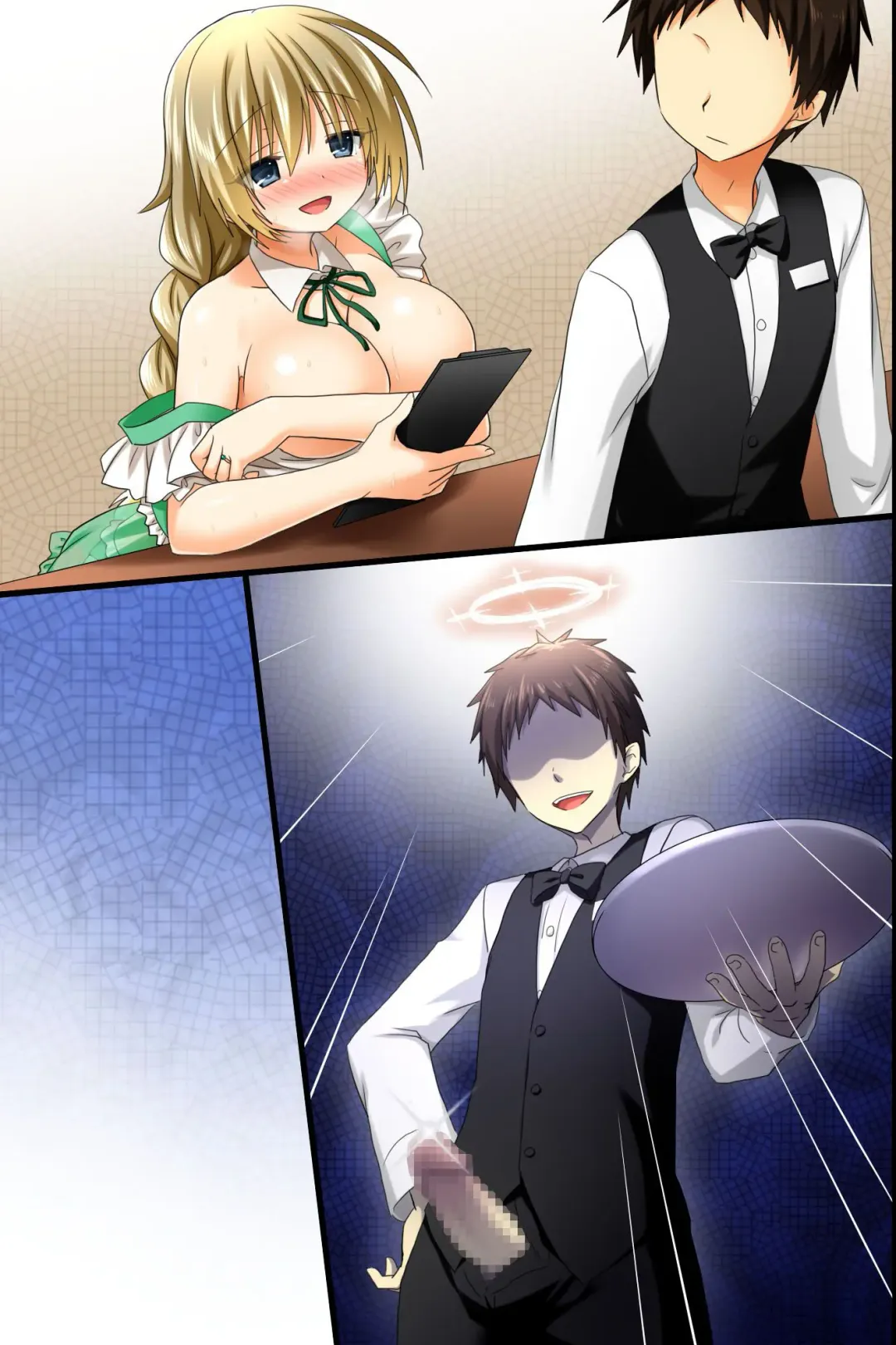 [Aoto Rion - Rionoil] Tenchou no Meirei wa Zettai! Mise no Naka dewa Daremo ga Shitagai, Donna Joshi ni mo Namahame Houdai Dekichau Chikara o Te ni Ireta Fhentai - Page 56