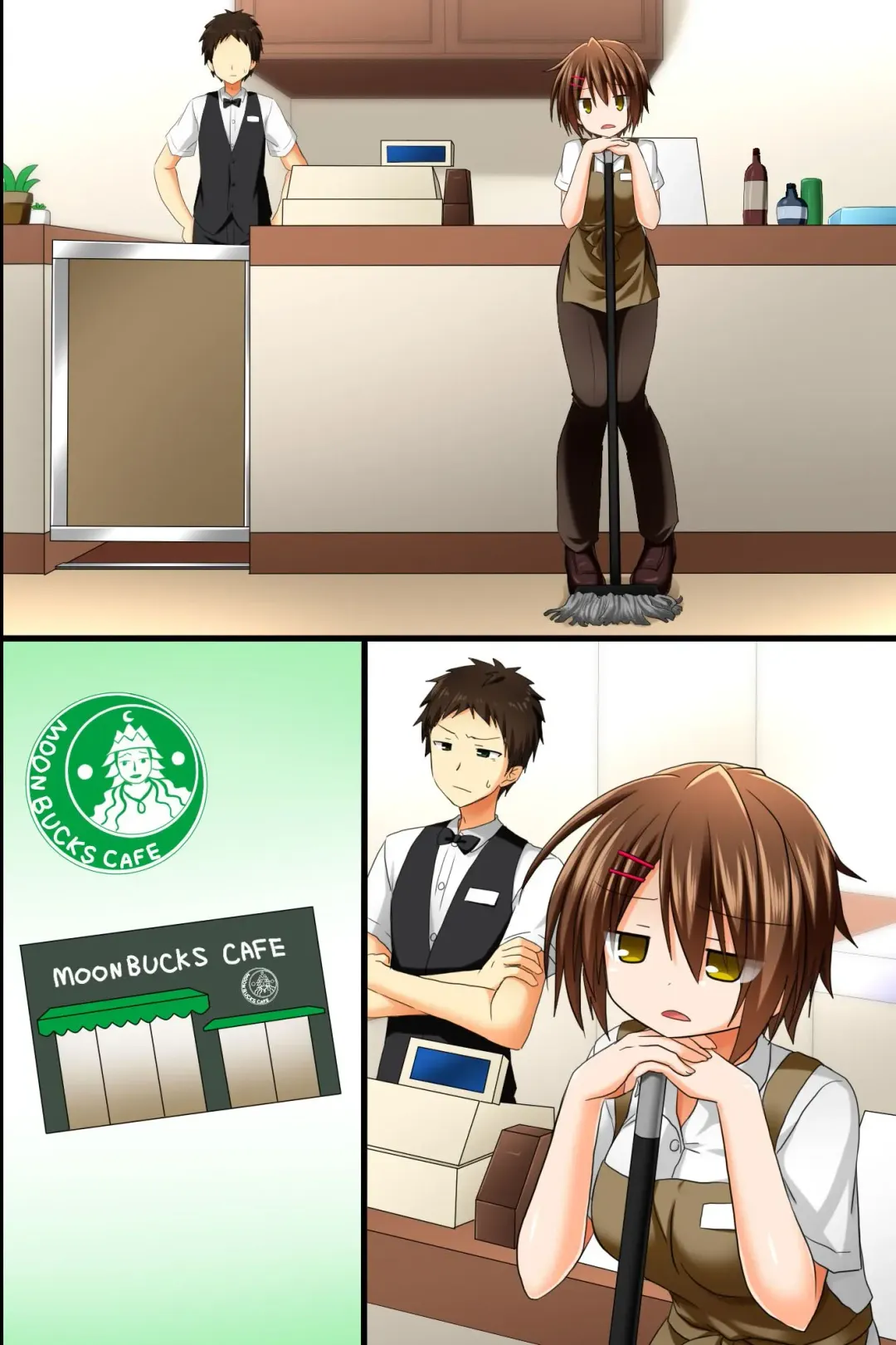 [Aoto Rion - Rionoil] Tenchou no Meirei wa Zettai! Mise no Naka dewa Daremo ga Shitagai, Donna Joshi ni mo Namahame Houdai Dekichau Chikara o Te ni Ireta Fhentai - Page 57