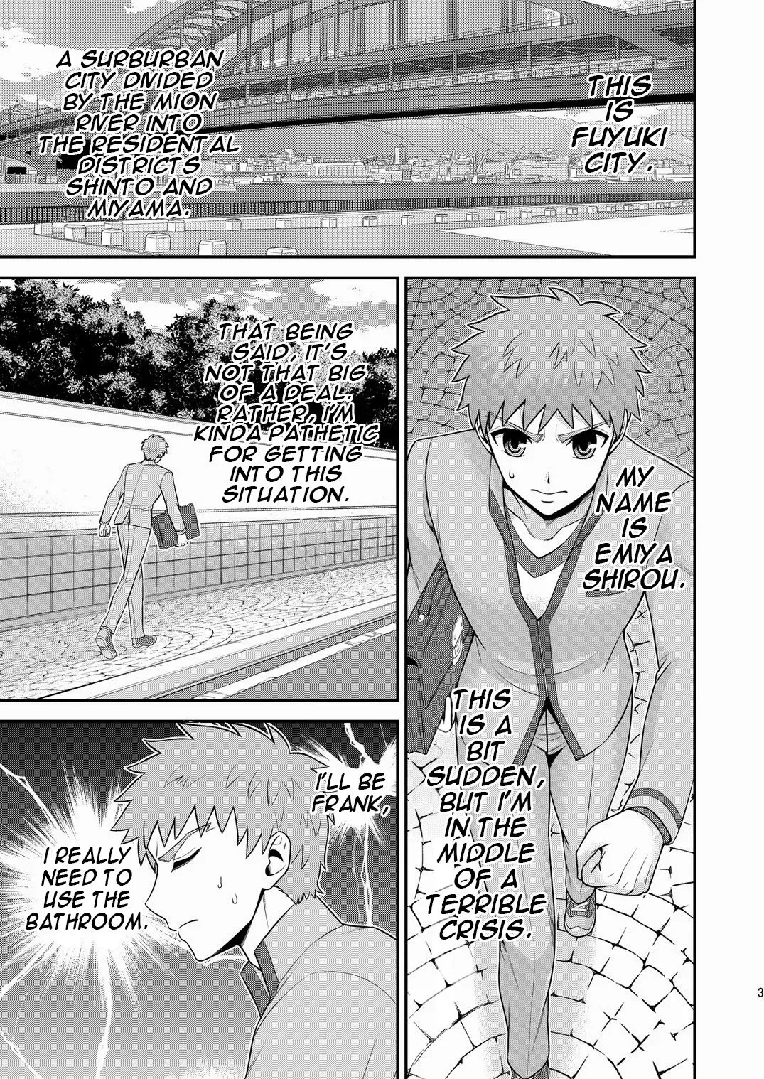 [Sanada] Miyamachou Nichoume no Koushuu Benjo ni Goyoujin!? | Beware of Miyama 2nd Street's Public Toilet!? Fhentai - Page 4