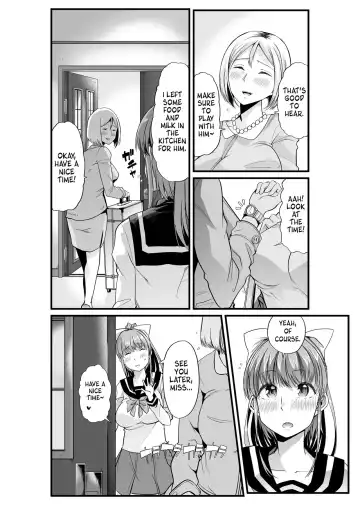 [Goya] Mama to? ~Osanpo Shikoshiko to Onee-chan no Kuchiutsushi Milk~ Fhentai - Page 19