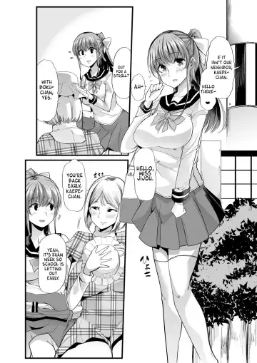 [Goya] Mama to? ~Osanpo Shikoshiko to Onee-chan no Kuchiutsushi Milk~ Fhentai - Page 3
