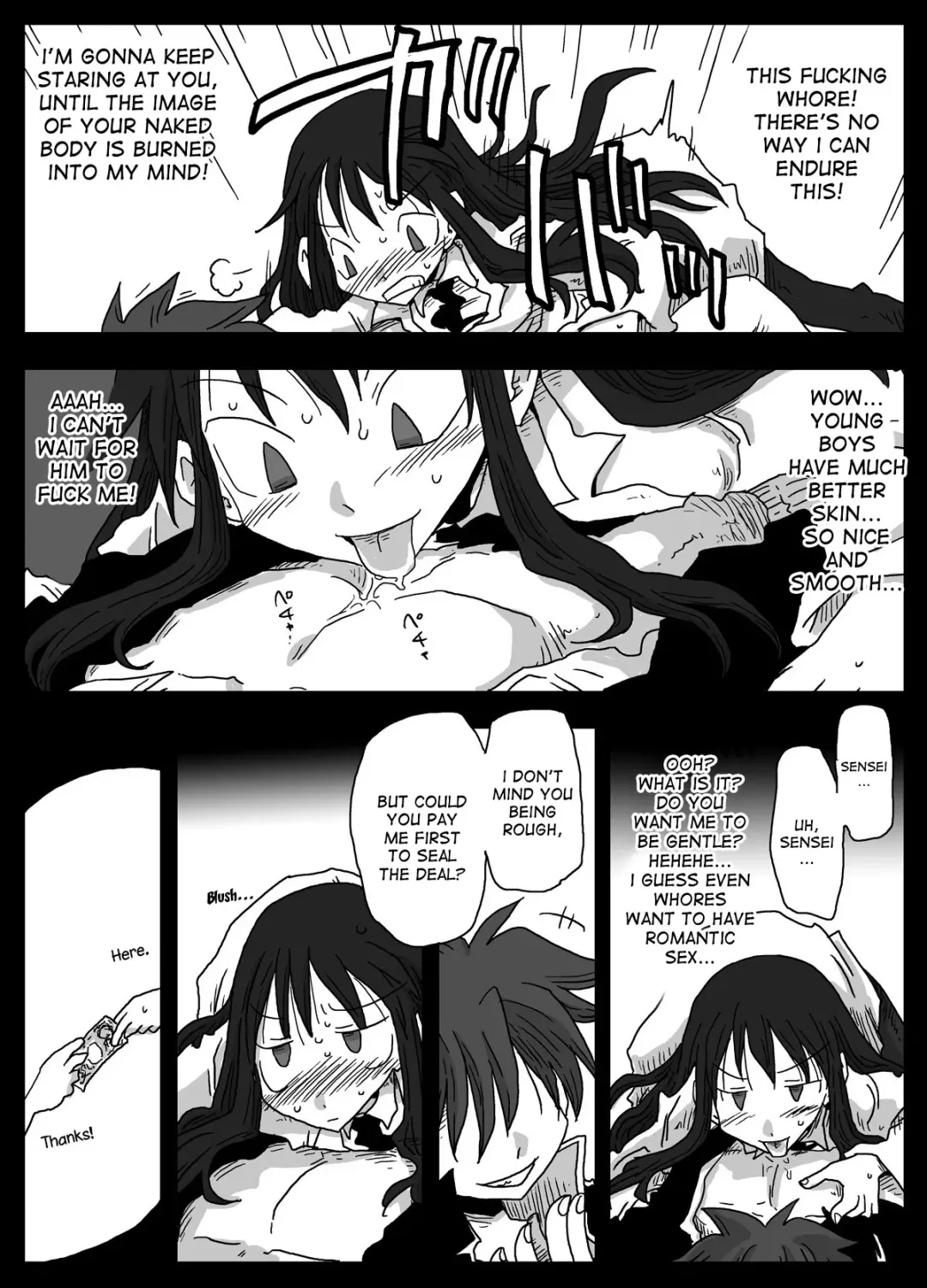 [Amahara] Teisou Gyakuten Sekai Shirouto Shojo Onna Kyoushi Fhentai - Page 18