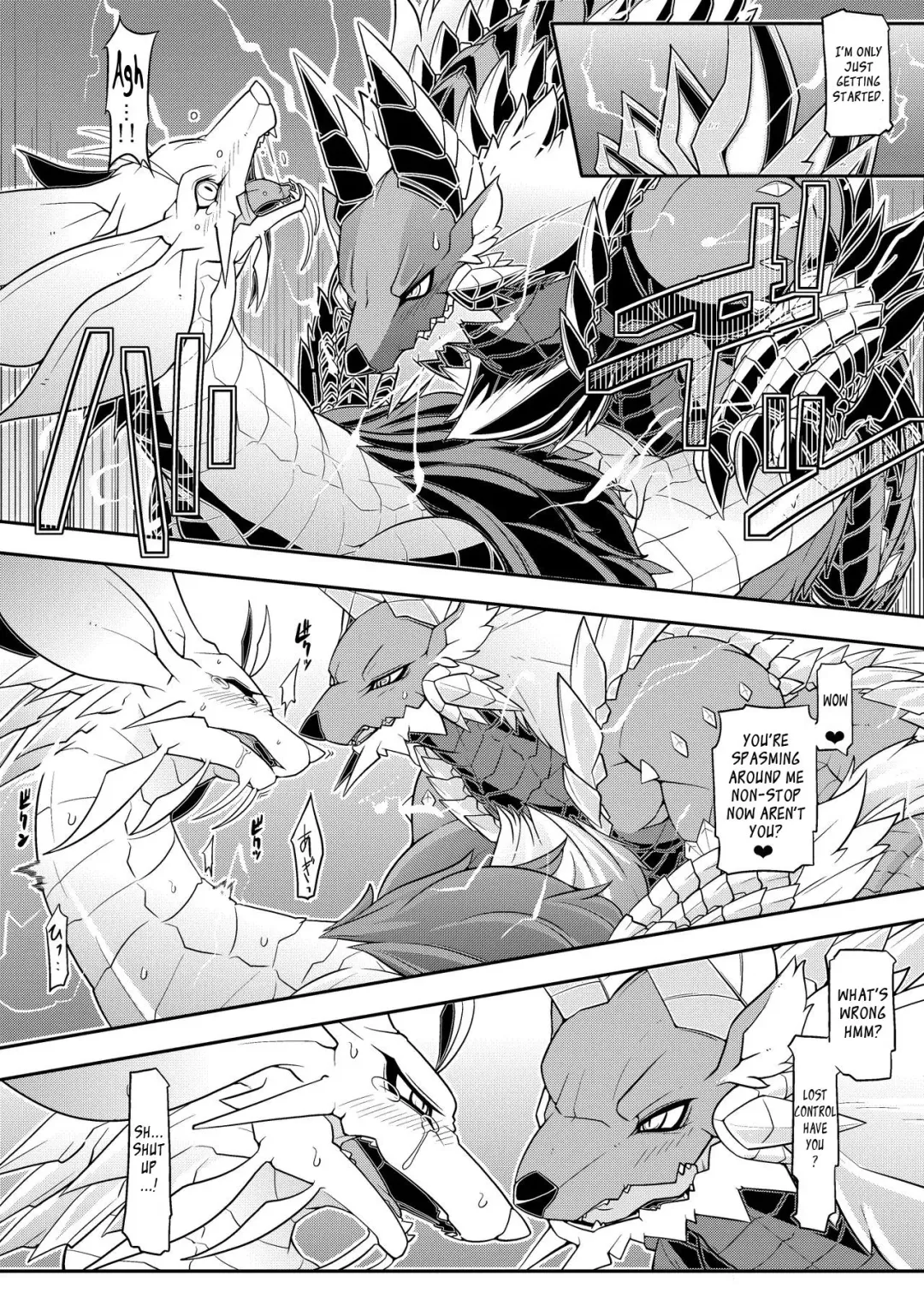 [Risuou] Tsukikage no Raihou | The Moonlight's Lightning Howl Fhentai - Page 13