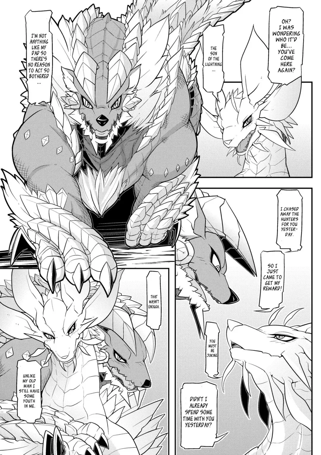 [Risuou] Tsukikage no Raihou | The Moonlight's Lightning Howl Fhentai - Page 6