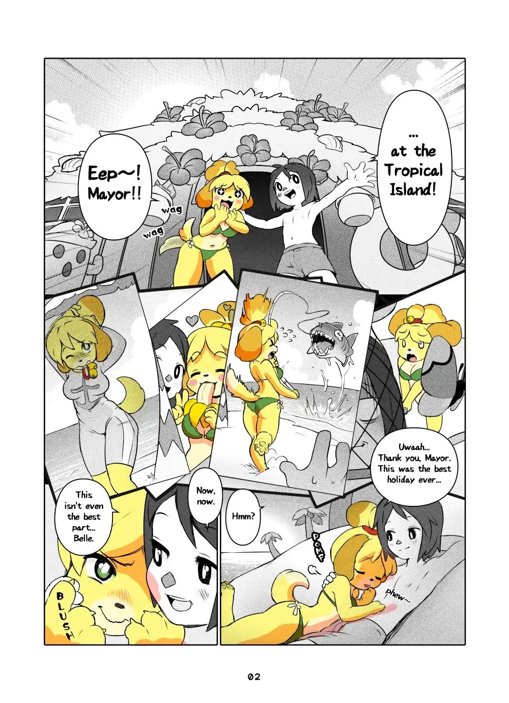 Belle's Love Vacation! Fhentai - Page 3