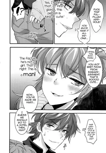 [Makuro] Josou Kareshi x Ore!! Josou no Boku to Kimochi Ii Koto Fhentai - Page 8